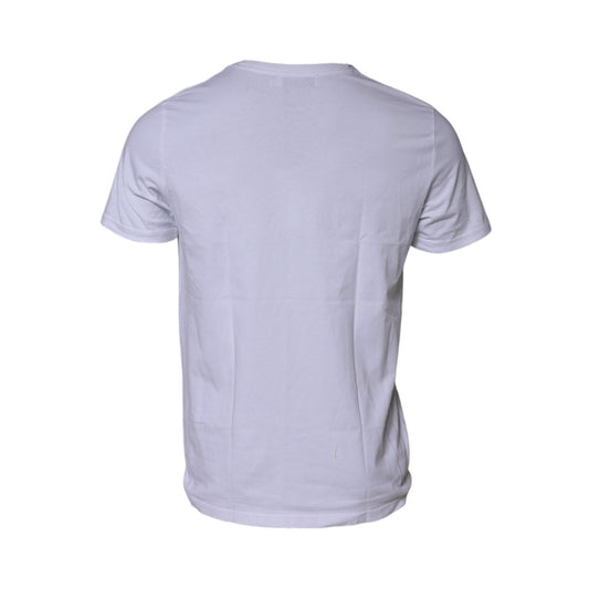 Dolce & Gabbana White DG Logo Print Short Sleeves T-shirt