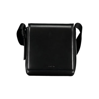 Calvin Klein Black Polyester Men Shoulder Bag