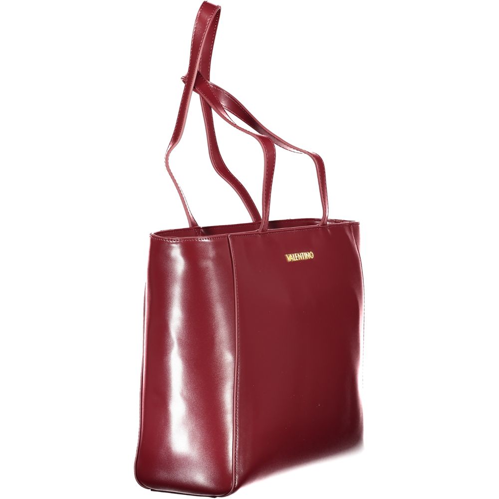 Valentino Red Polyethylene Handbag