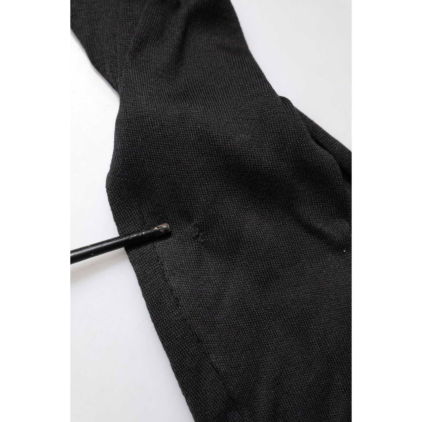 Dolce & Gabbana Black Cotton DG Logo Men Sweatshirt Sweater