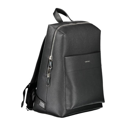 Calvin Klein Nero Polyester Men Backpack