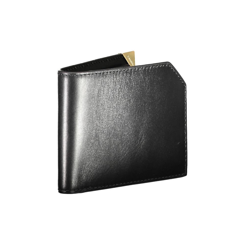 Calvin Klein Nero Leather Men Wallet 1728,67403481248,Accessories,Black,Calvin Klein,Men,New with tags,Wallets - Accessories,Wallets - Wallets - Accessories