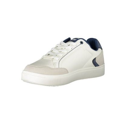 Mares White Polyurethane Men Sneaker