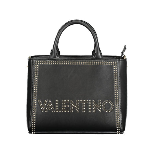 Mario Valentino Black Polyurethane Women Handbag