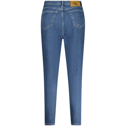 Calvin Klein Blu Cotton Women's Jean