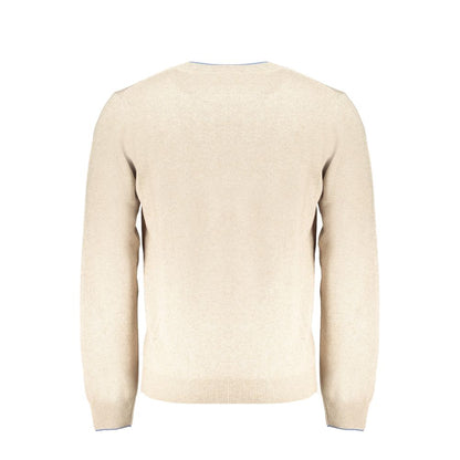 Harmont & Blaine Beige Wool Men's Sweater