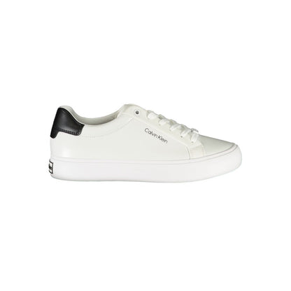 Calvin Klein Bianco Leather Women Sneaker