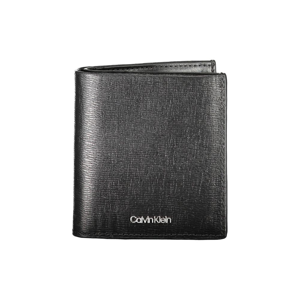 Calvin Klein Nero Leather Men Wallet 1728,67403481248,Accessories,Black,Calvin Klein,Men,New with tags,Wallets - Accessories,Wallets - Wallets - Accessories