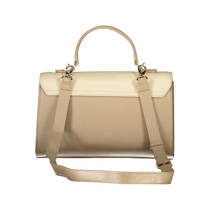 Mario Valentino Beige Polyurethane Women's Bag