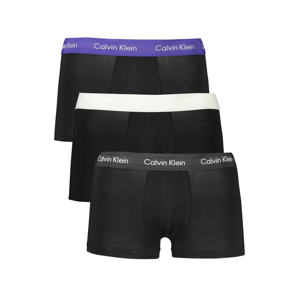 Calvin Klein Black Cotton Men's Boxer