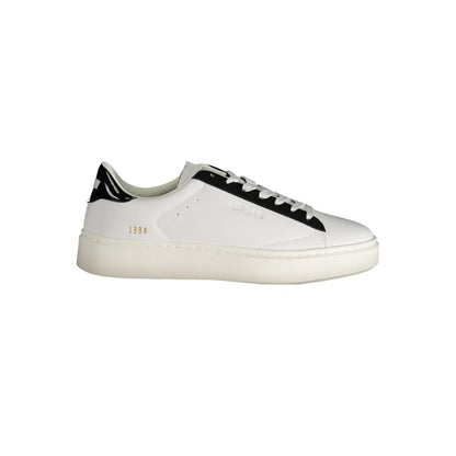 Gas Bianco Polyurethane Women Sneaker