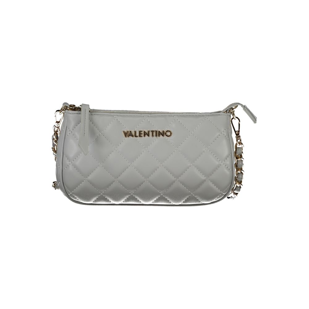 Valentino Gray Polyethylene Handbag