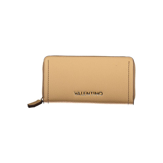 Mario Valentino Beige Polyurethane Women Wallet