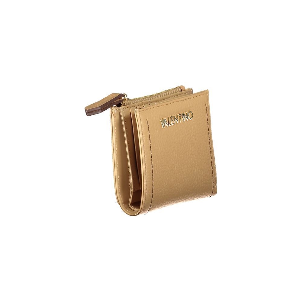 Mario Valentino Beige Polyurethane Women Wallet