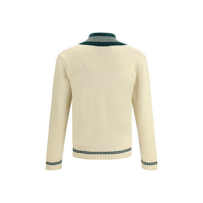 Valentino Cream Wool Sweatshirt