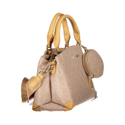 Mario Valentino Beige Polyurethane Women Handbag