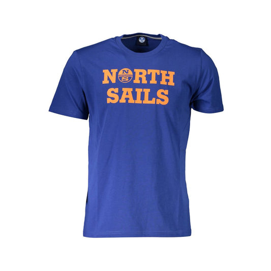North Sails Blue Cotton Men T-Shirt 1728,67403481248,Blue,Clothing,L,M,Men,New with tags,North Sails,S,T-Shirts - Clothing,T-Shirts - T-Shirts - Clothing,XL,XXL