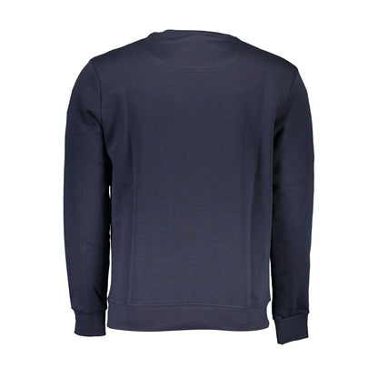 North Sails Blue Cotton Men Sweater