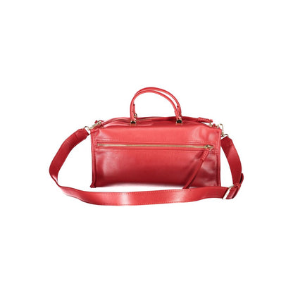 Mario Valentino Red Polyurethane Women Handbag