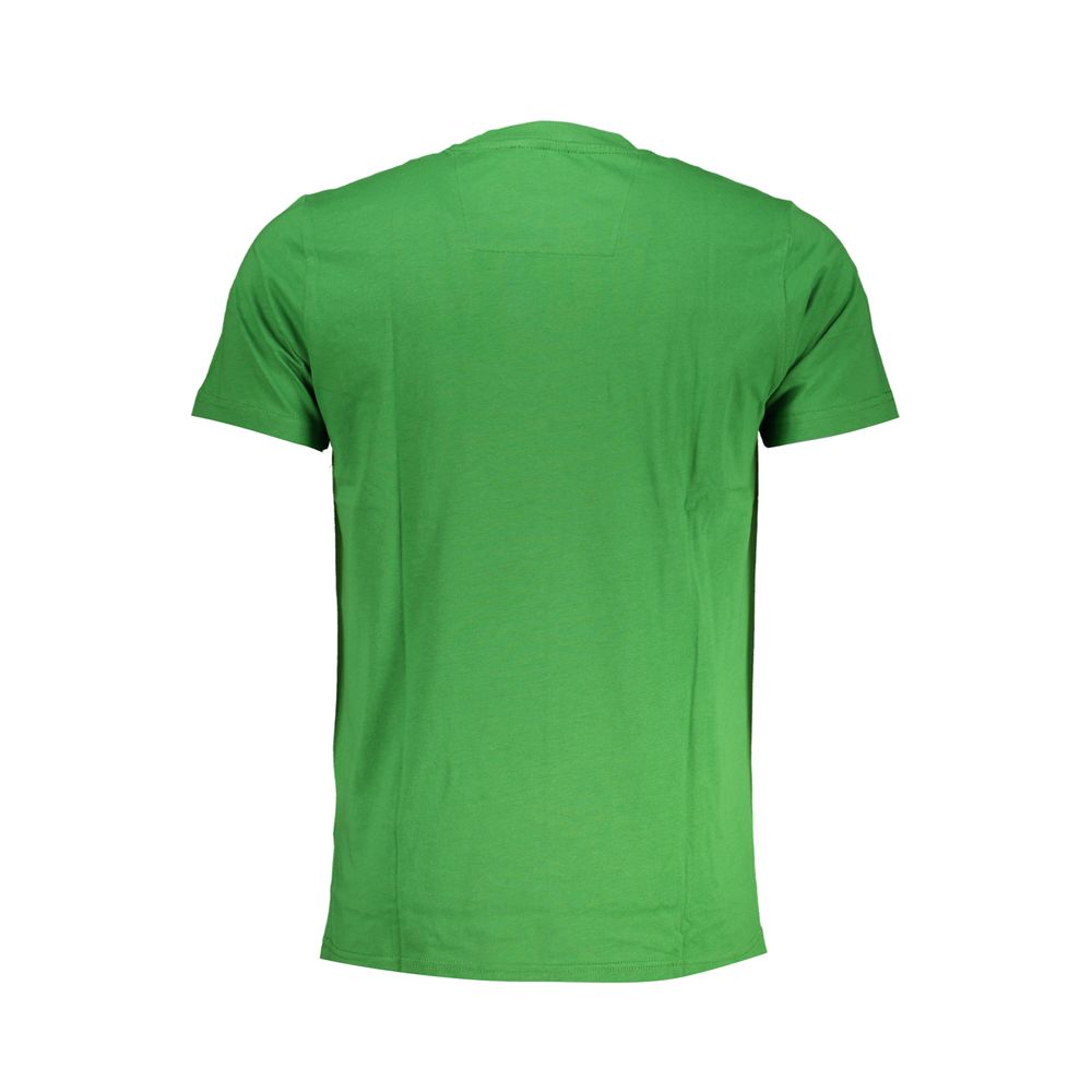 Cavalli Class Verde Cotton Men T-Shirt
