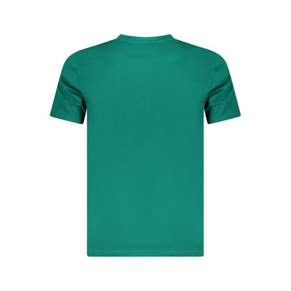 Cavalli Class Verde Cotton Men T-Shirt