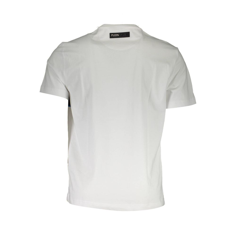 Plein Sport White Cotton Men's T-Shirt