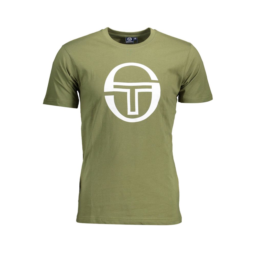 Sergio Tacchini Verde Cotton Men's T-Shirt