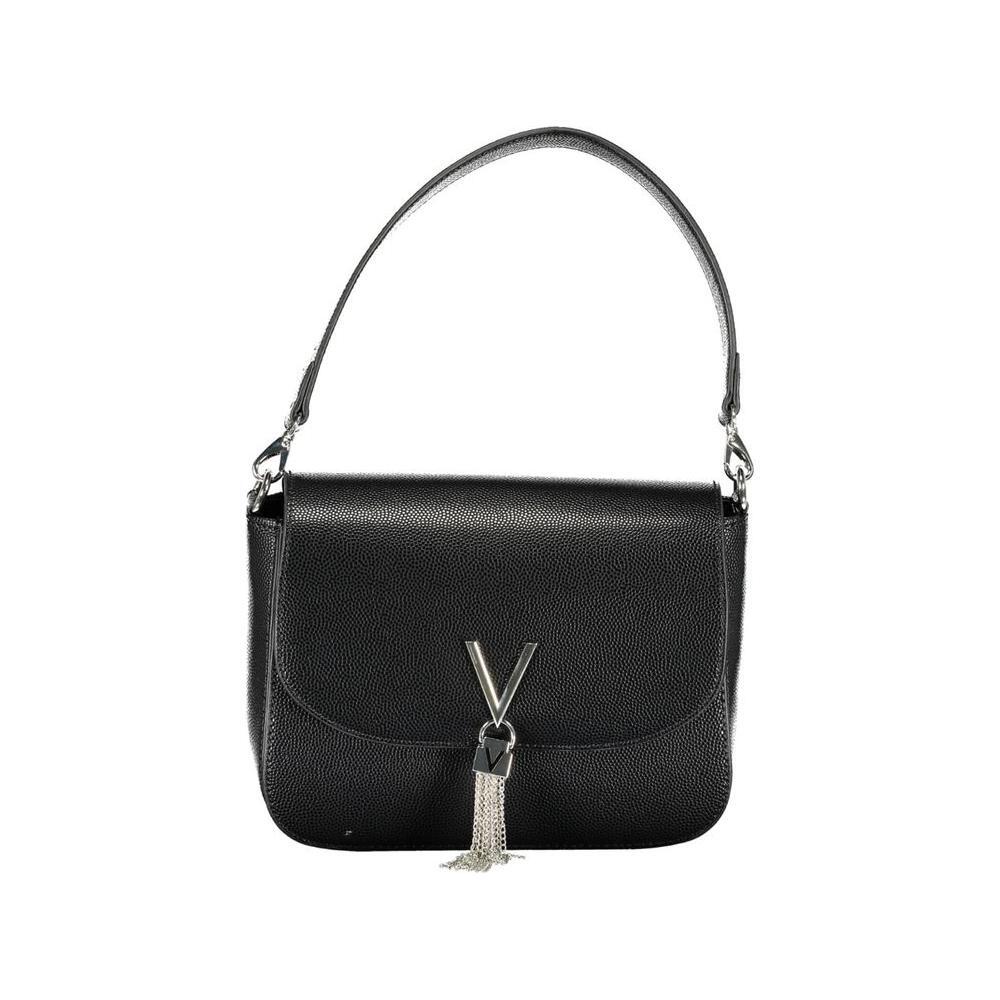 Mario Valentino Black Polyurethane Women Handbag