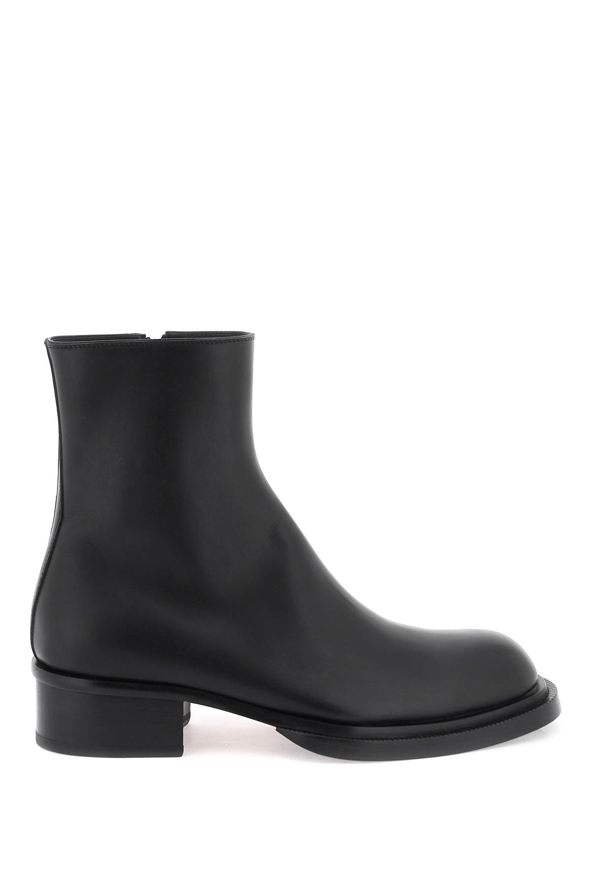 Alexander Mcqueen cuban stack ankle boots Boots Alexander Mcqueen