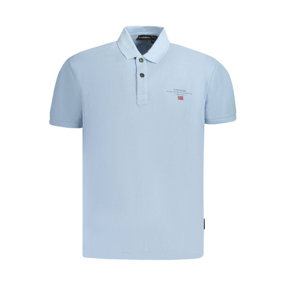 Napapijri Azzurro Cotton Men Polo