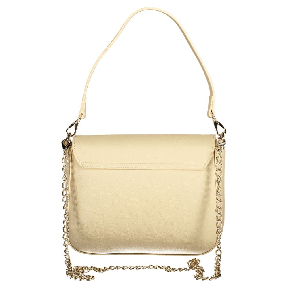 Mario Valentino Beige Polyurethane Women Handbag