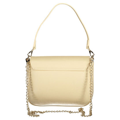 Mario Valentino Beige Polyurethane Women Handbag
