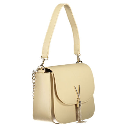 Mario Valentino Beige Polyurethane Women Handbag