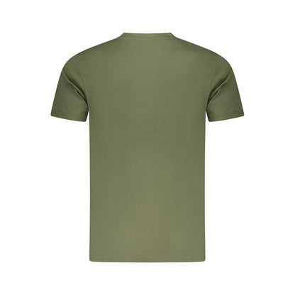 Cavalli Class Verde Cotton Men T-Shirt