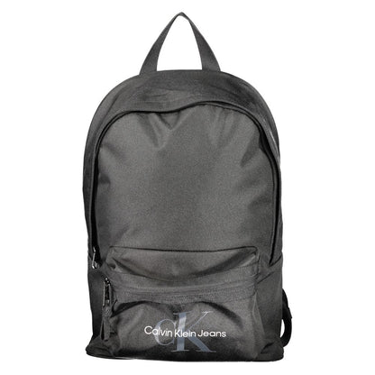 Calvin Klein Black Polyester Male Backpack