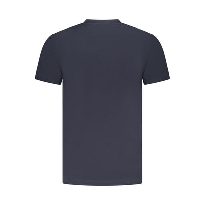 Cavalli Class Blue Cotton Men T-Shirt