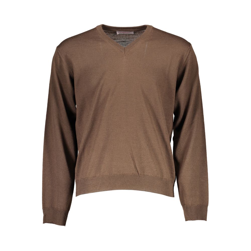 Romeo Gigli Marrone Lana Men Sweater