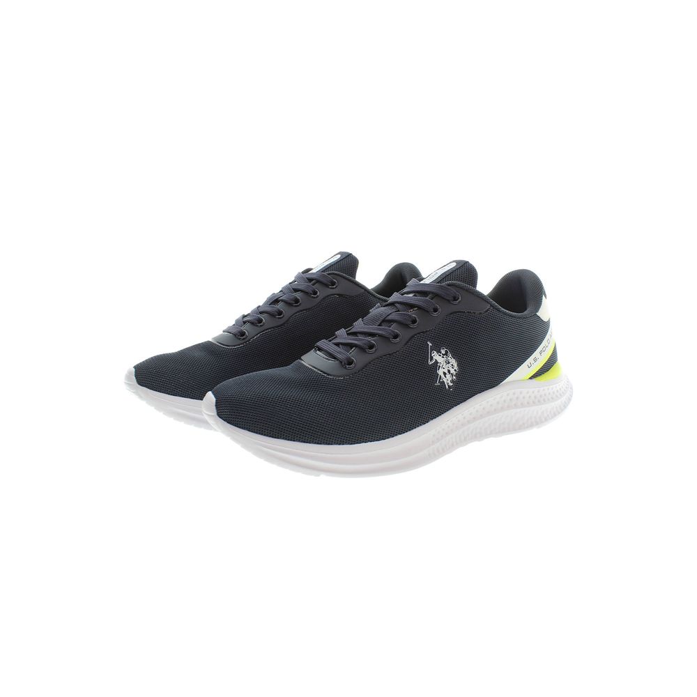 U.S. POLO ASSN. Blue Polyester Athletic Sneakers