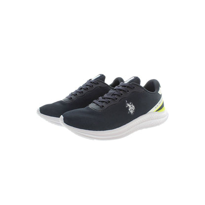 U.S. POLO ASSN. Blue Polyester Athletic Sneakers
