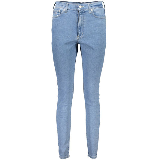 Tommy Hilfiger Azzurro Cotton Women Jeans