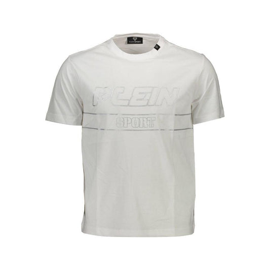 Plein Sport White Cotton Men's T-Shirt