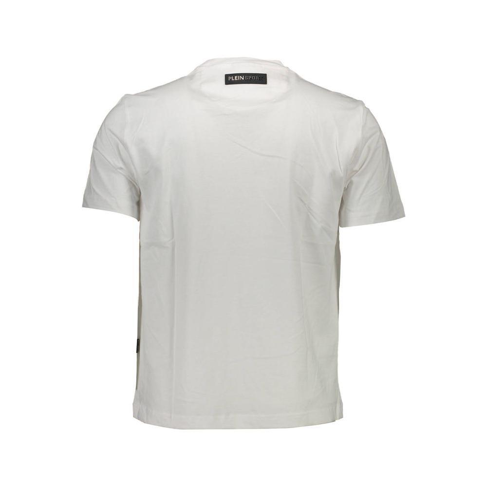 Plein Sport White Cotton Men's T-Shirt