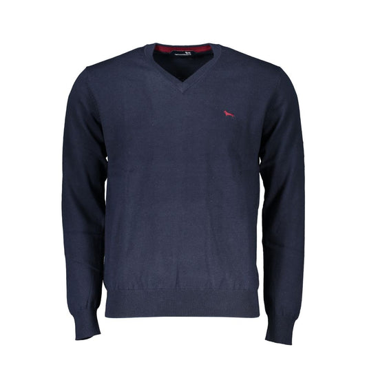 Harmont & Blaine Blue Cotton Men Sweater