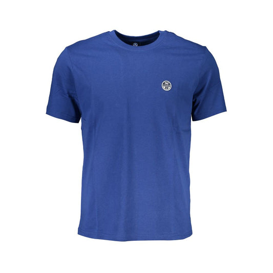 North Sails Blue Cotton Men's T-Shirt