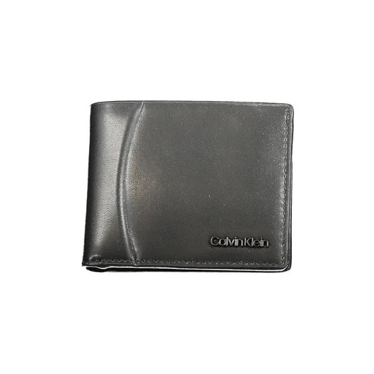 Calvin Klein Nero Leather Men Wallet