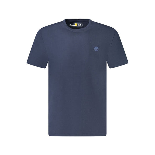 Timberland Blue Cotton Men T-Shirt