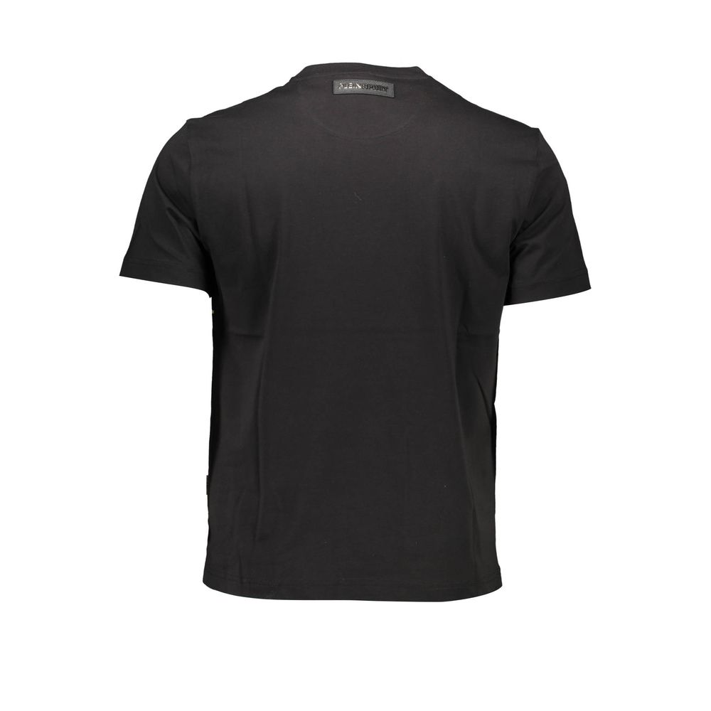 Plein Sport Black Cotton Men's T-Shirt