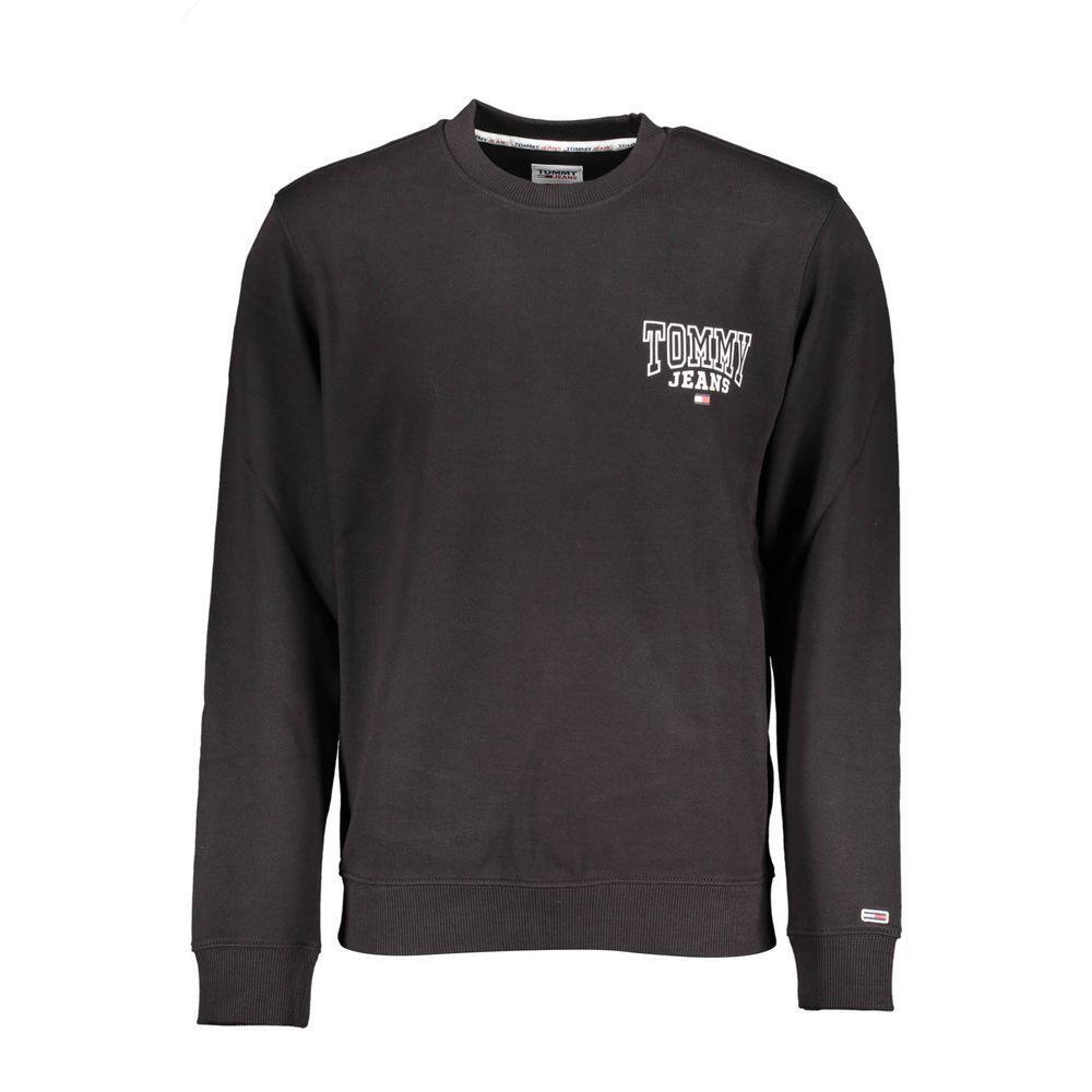 Tommy Hilfiger Black Cotton Men's Sweatshirt