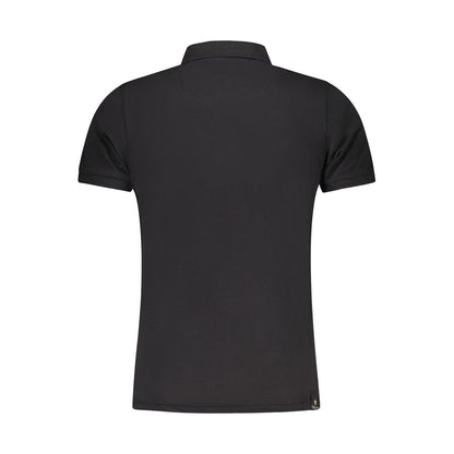 Accademia Militare Black Cotton Men Polo