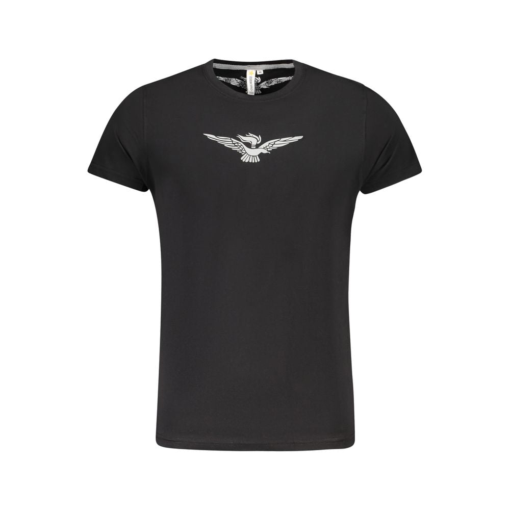 Accademia Militare "Black Cotton Men T-Shirt"